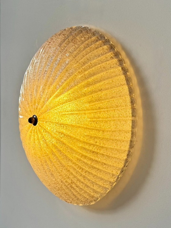 Applique da parete vintage di grandi dimensioni in vetro di Murano, Italia, 1970. – Glass, Murano Glass (photo 8 of 9)