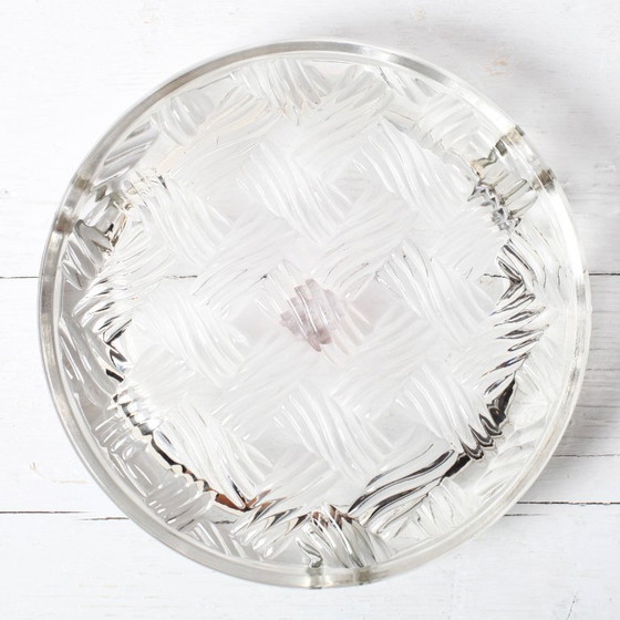 Image 1 of Vintage RCR kristallen asbak: Italiaans glas uit het midden van de 20e eeuw, jaren 90