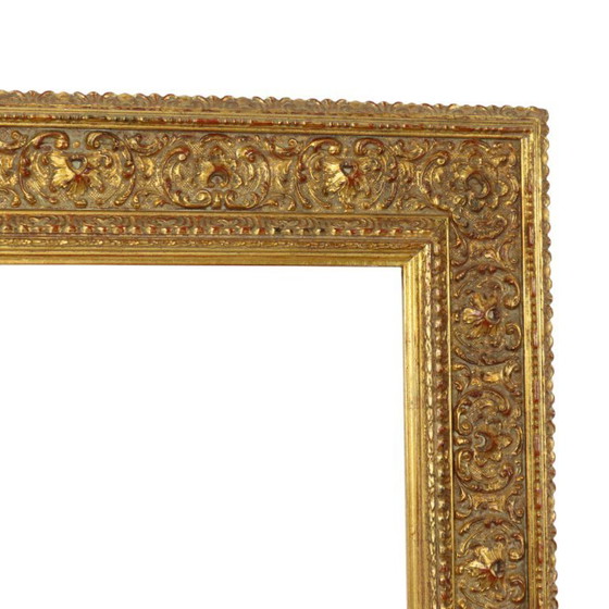 Image 1 of Vecchia cornice in legno in stile barocco-rococò