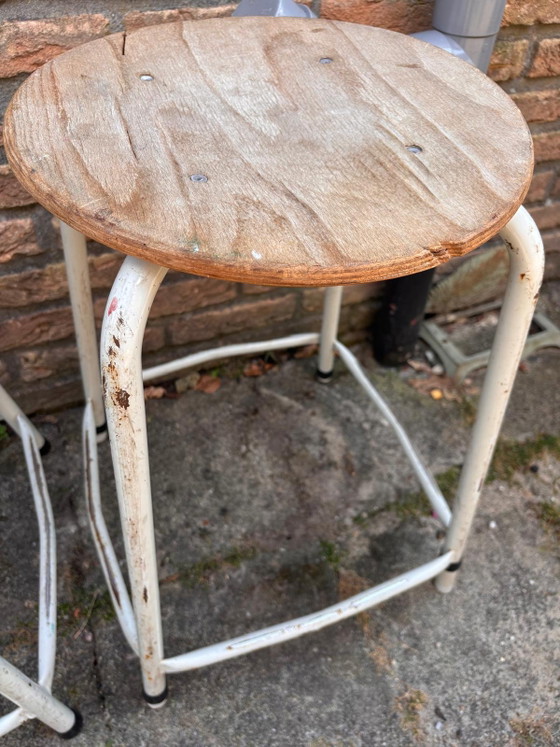 Image 1 of 4 vintage stools