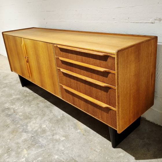 Image 1 of Cees Braakman Sideboard aus der „Oak“-Serie DE02, UMS Pastoe 1950er Jahre, Niederlande