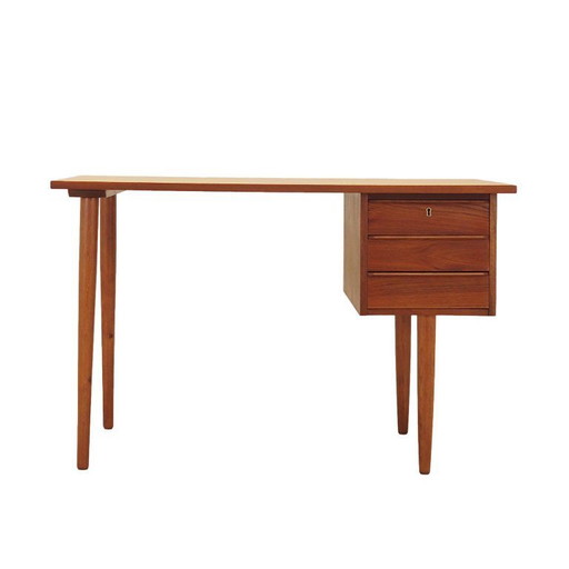 Bureau en teck, design danois, années 1960, production : Danemark