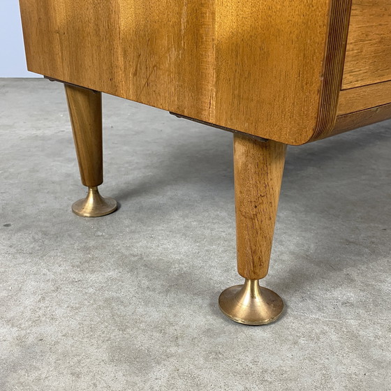 Image 1 of Commode en noyer A.A. Patijn du milieu du siècle 1950 Pays-Bas