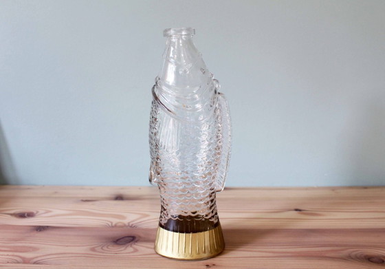 Image 1 of Bouteille vintage en forme de poisson