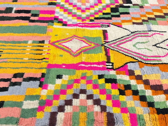 Image 1 of Alfombra marroquí colorida – Expresión cultural – 265 cm x 159 cm