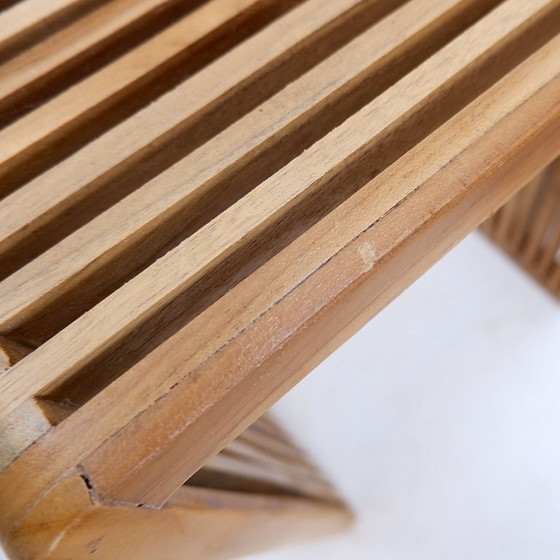 Image 1 of Wooden nesting tables - pair