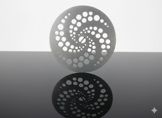 Image 1 of Genuine pewter, signed and numbered. Osiris. Jugendstil. Art Nouveau