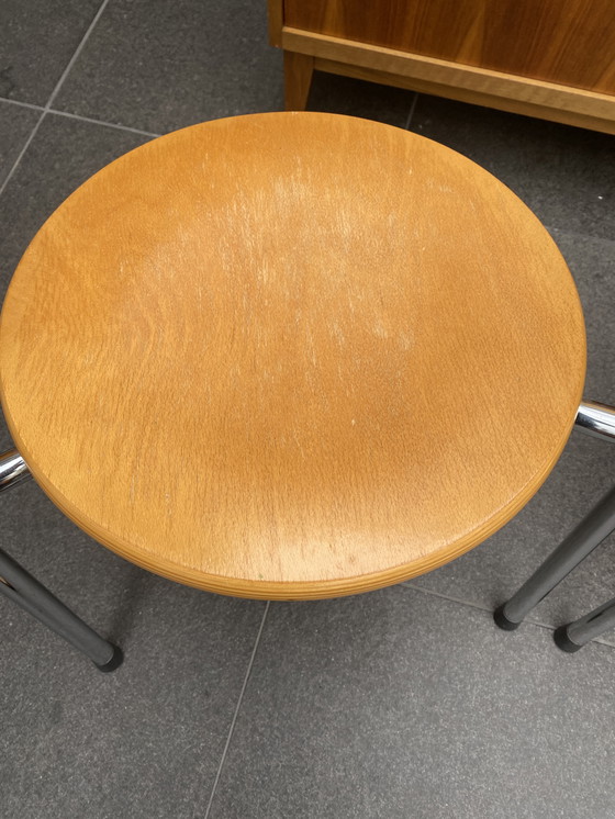 Image 1 of Set Van 3 Plurima Italiaans Design Eetkamer Stoelen,