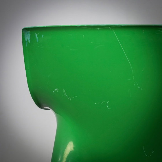Image 1 of Pair of Vicario Lounge Chairs by Vico Magistretti for Artemide, Italy, 1970s