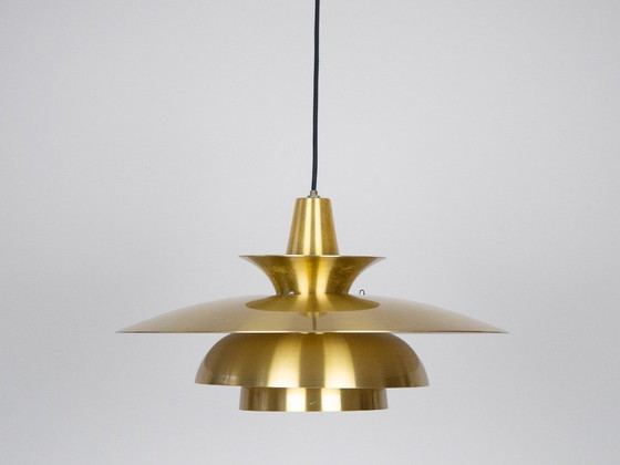 Image 1 of Danish vintage Roma pendant lamp by Junge, 1980s