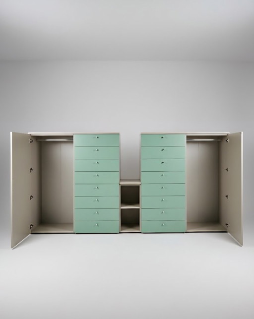 Eccezionale set modulare "E6" di Marco ZANUSO - Ed. Gelcam (Design italiano 1970)