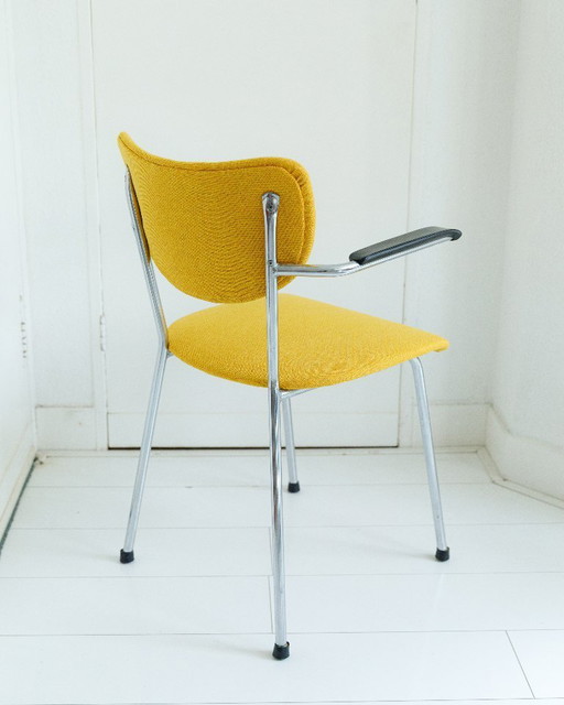 Vintage Gispen De Wit eetkamerstoel