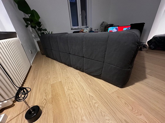 Sofá y sillón Strips de Arflex - diseño Cini Boeri – Sofás modulares, Algodón (photo 3 of 10)