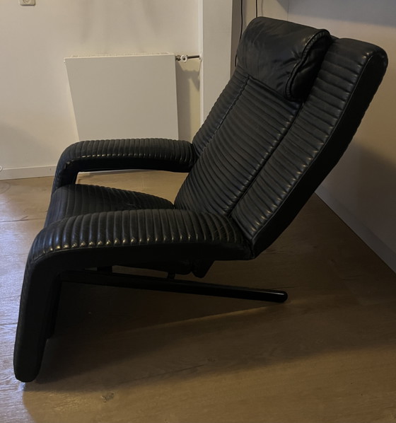 Image 1 of Leather Kilkis lounge chair by Titian's Ammannati for 