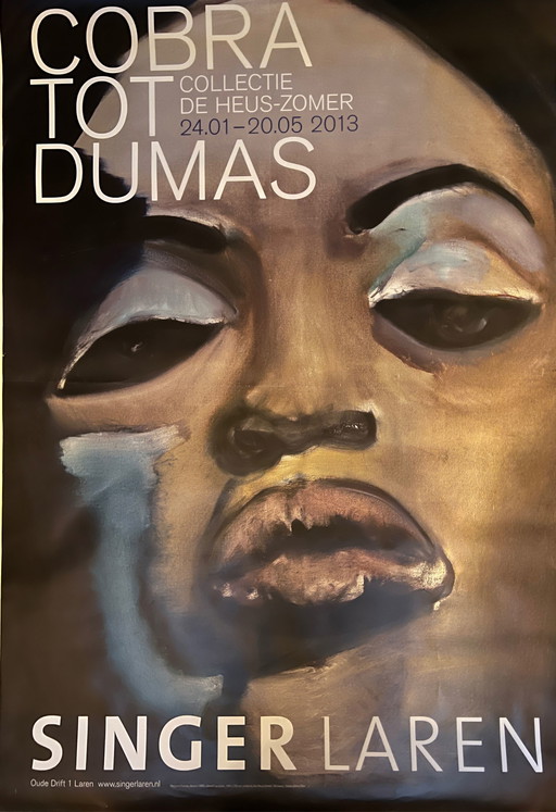 Affiche du musée Marlene Dumas