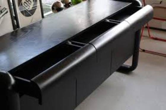 Image 1 of Hombre dressoir (eikenhout) van Burkhard Vogtherr voor Rosenthal