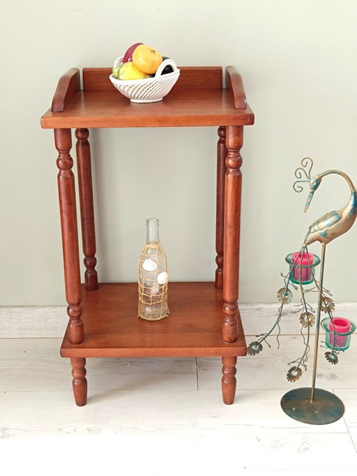 Vintage two-tier side table