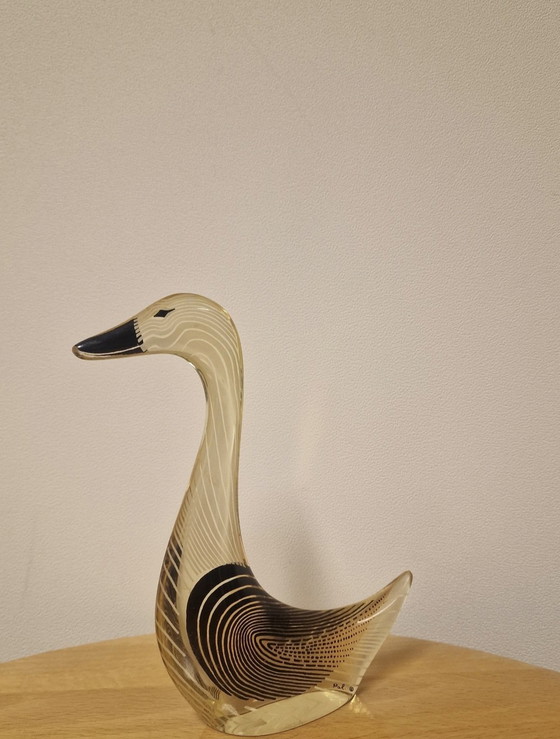 Image 1 of Vintage moderne gans lucite Abraham Palatnik