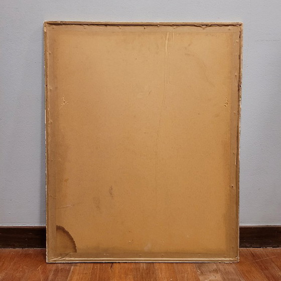 Image 1 of Aquarelle sur papier « Pont Marie, Paris », post-impressionnisme, signée Gilis, 1962 - France