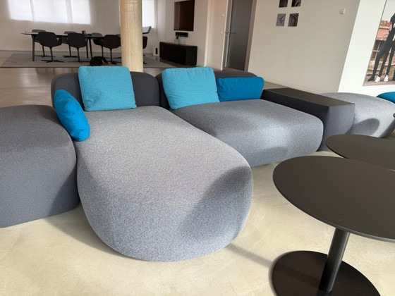 Image 1 of Sofá lounge LaPalma PLUS gris + Mesa LaPalma Brio