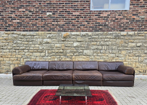 De Sede Ds 76 Vintage 60s 70s #modularsofa Mid Century – modulaire banken, Leather