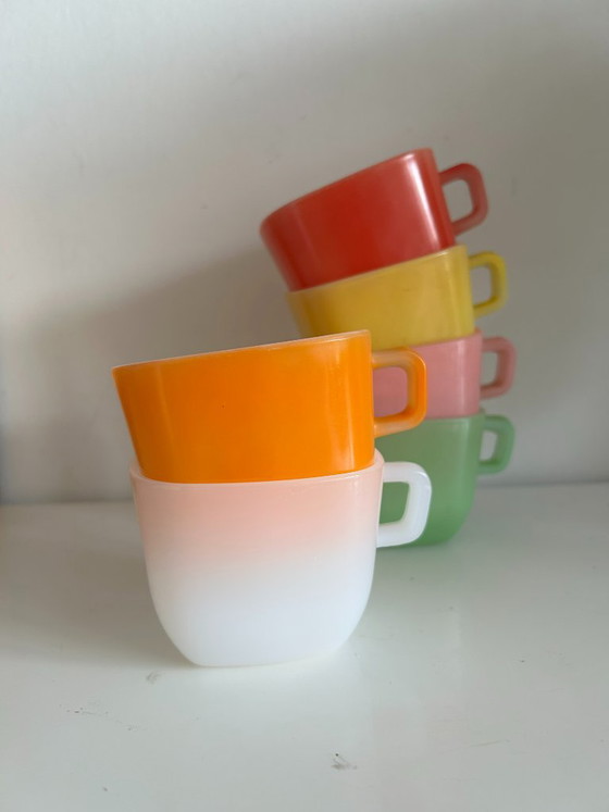 Opale France Unox Vintage Soepbekers – Servies, Glass (photo 3 of 10)