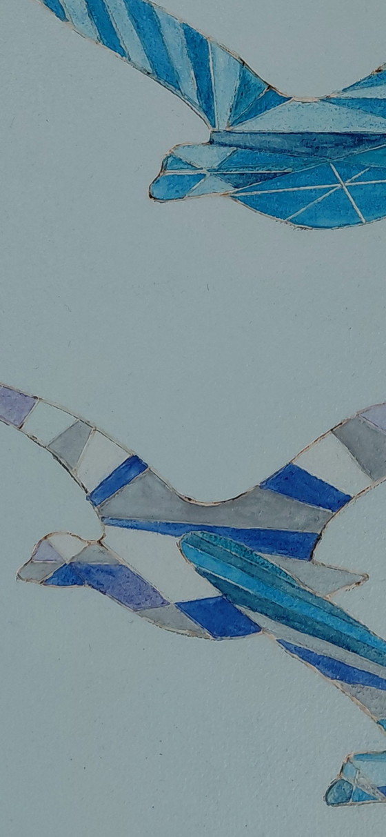 Different Souls, One Flight – Peintures et dessins, Wood (photo 4 of 7)