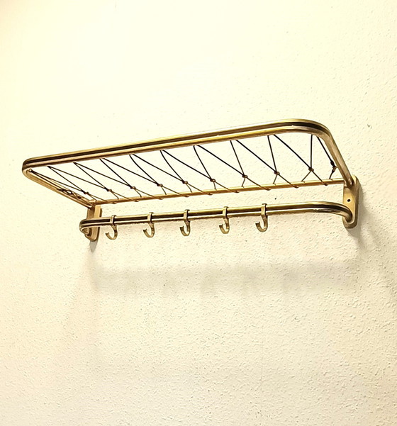 Image 1 of Fifties String Coat Rack