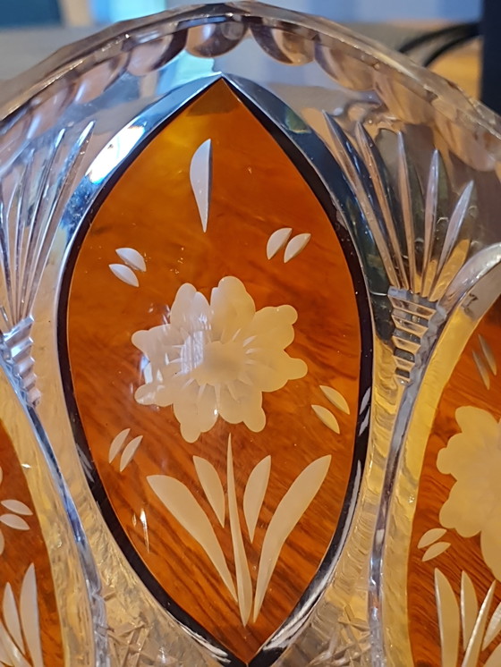 Image 1 of Boheemse kristallen snoepschaal