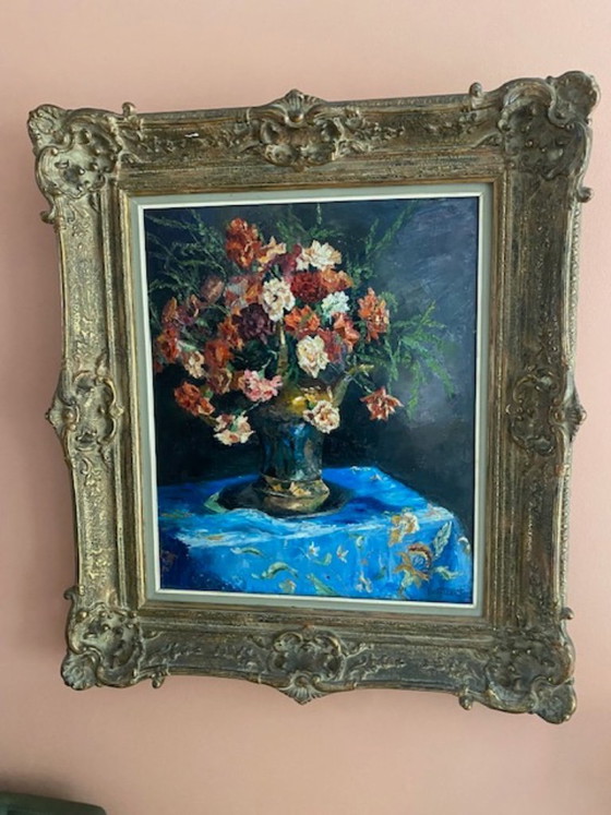 Tableau « Splendeur florale » – Peintures et dessins, Wood, Canvas (photo 6 of 8)