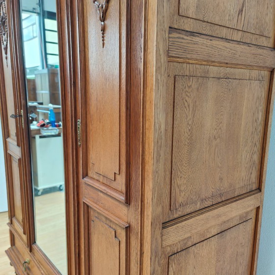 Image 1 of Armoire penderie antique vintage armoire penderie démontable