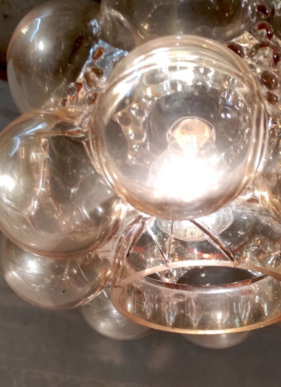 Image 1 of Bubble-Pendelleuchte von Helena Tynell für Limburg – 1960er/70er Jahre