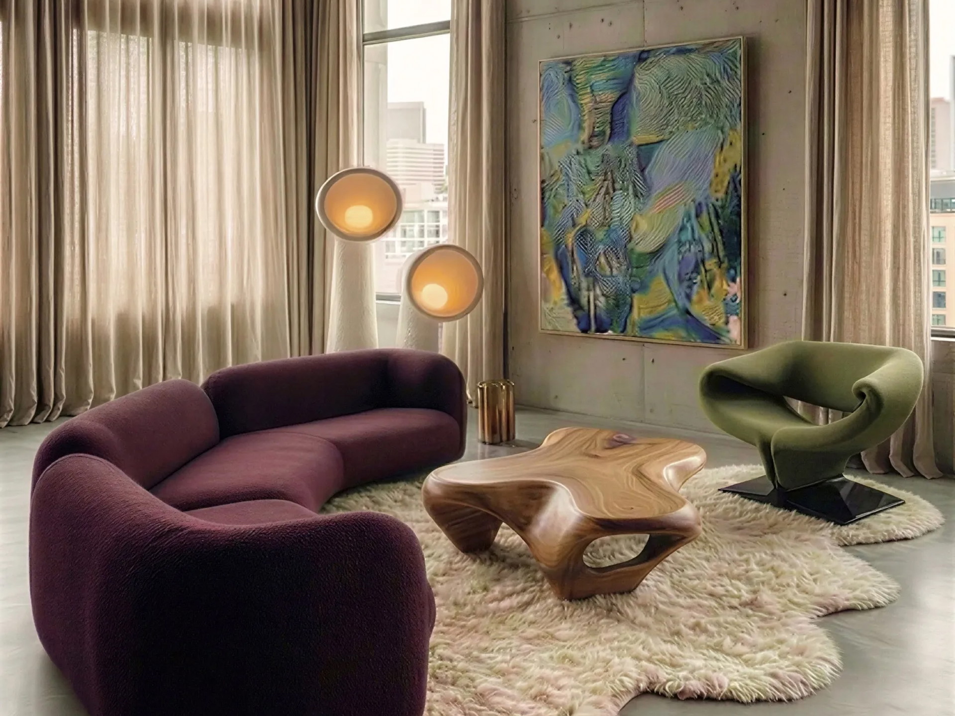 La joie des formes organiques Chaises & fauteuils