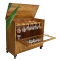 Glass Liquor cabinets