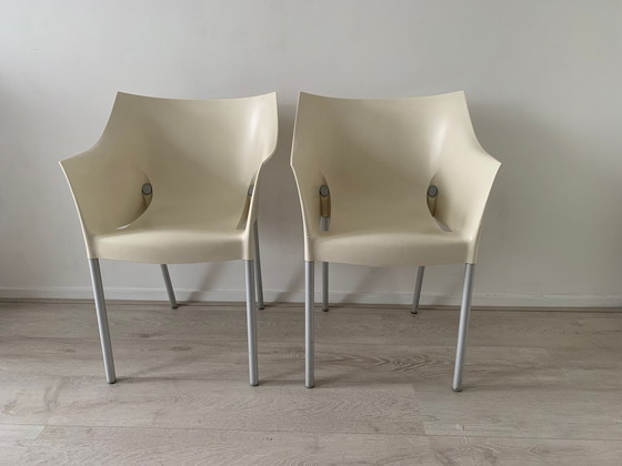 Image 1 of 2x Kartell Dr No Stoel van Philippe Starck