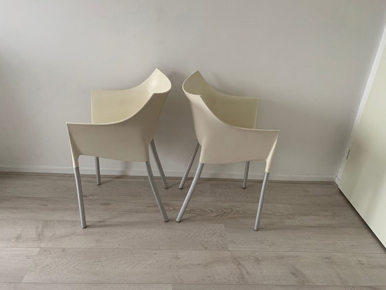 Image 1 of 2x Kartell Dr No Stoel van Philippe Starck