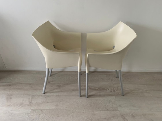 Image 1 of 2x Kartell Dr No Stoel van Philippe Starck