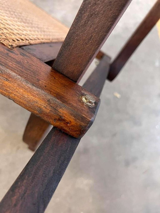 Image 1 of Vintage inklapbare stoel