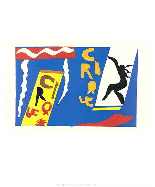 Henri Matisse----  Le Cirque         uit 1947