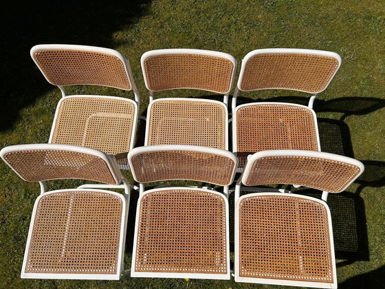 Image 1 of 6x Cesca vintage eetkamerstoel