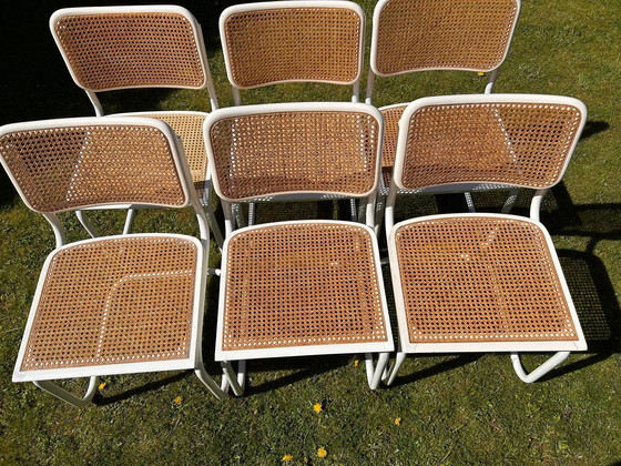 Image 1 of 6x Cesca vintage eetkamerstoel