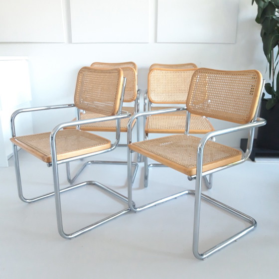 Image 1 of 6x Vintage Marcel Breuer statieven