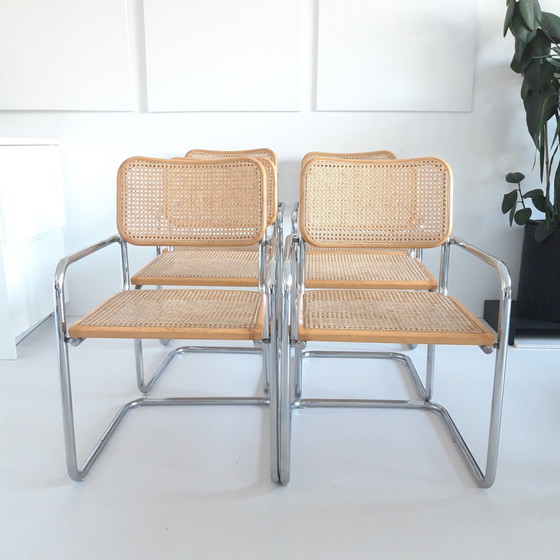 Image 1 of 6x Vintage Marcel Breuer statieven