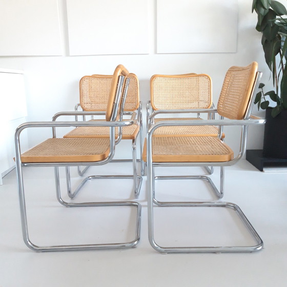 Image 1 of 6x Vintage Marcel Breuer statieven