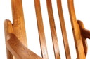 Comfort Denmark Mid-Century Deense teakhouten loungestoel met scheerwol