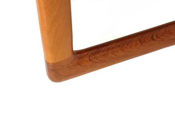 Image 1 of Comfort Denmark Mid-Century Deense teakhouten loungestoel met scheerwol