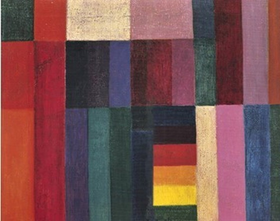 Image 1 of Johannes Itten       Horizontaal en Vertikaal uit 1915