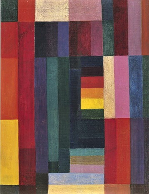 Johannes Itten       Horizontaal en Vertikaal uit 1915