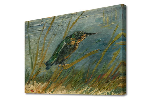 Vincent van Gogh - IJsvogel aan de waterkant