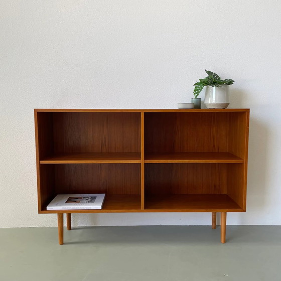Image 1 of Vintage Deens Teak boekenkast